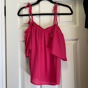 Hot pink top